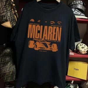 Black F1 Mclaren Team Gildan T-Shirt